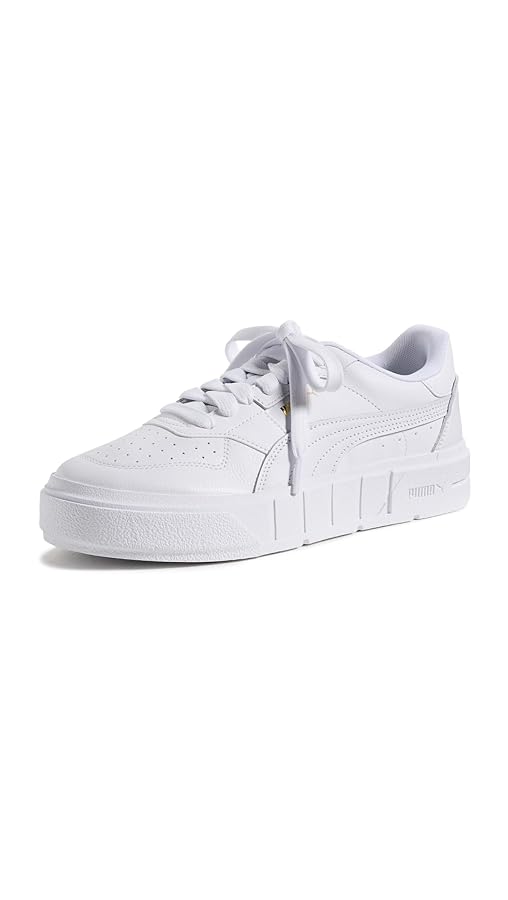 Amazon.com | PUMA Womens Cali Court Leather Lace Up Sneakers